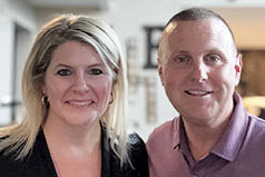 Dan Emrick &rsquo;02 and Katie Emrick &rsquo;00. Link to their story